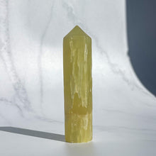 Load image into Gallery viewer, Lemon Calcite Tower 03