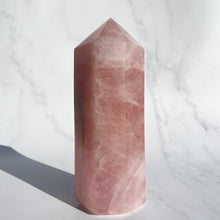 Load image into Gallery viewer, Rose Quartz Tower 02