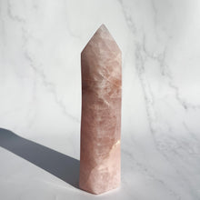 Load image into Gallery viewer, Rose Quartz Tower 01