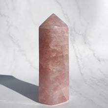 Load image into Gallery viewer, Rose Quartz Tower 02