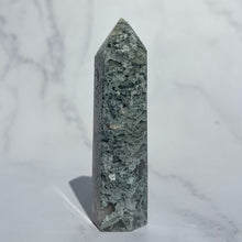 Load image into Gallery viewer, Moss Agate Tower 01