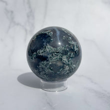 Load image into Gallery viewer, Moss Agate Sphere 07