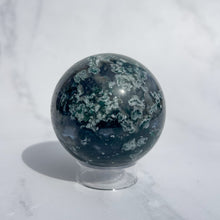 Load image into Gallery viewer, Moss Agate Sphere 06