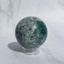 Load image into Gallery viewer, Moss Agate Sphere 04