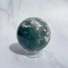 Load image into Gallery viewer, Moss Agate Sphere 04
