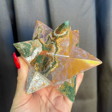 Load image into Gallery viewer, Ocean Jasper 12point Star 02
