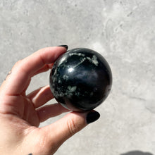 Load image into Gallery viewer, Moss Agate Sphere 01