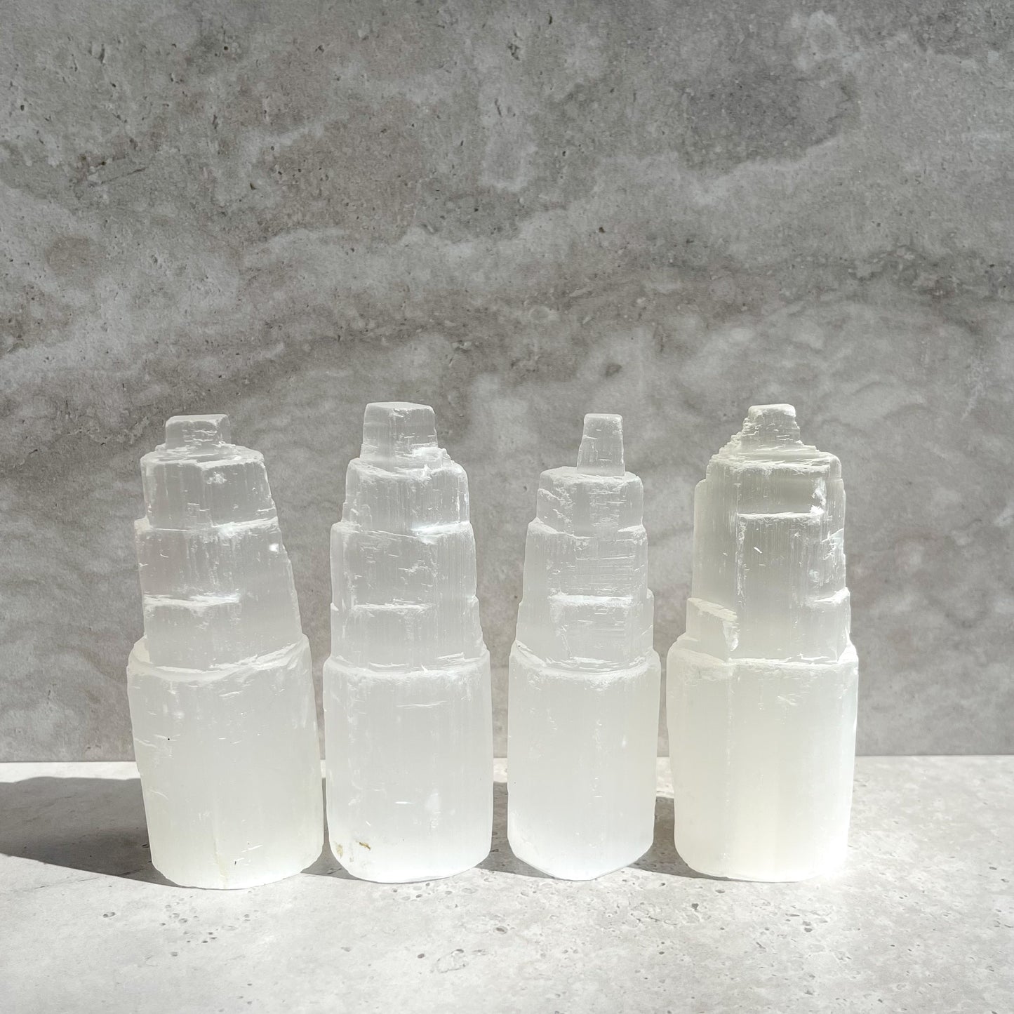 Selenite Tower - Small