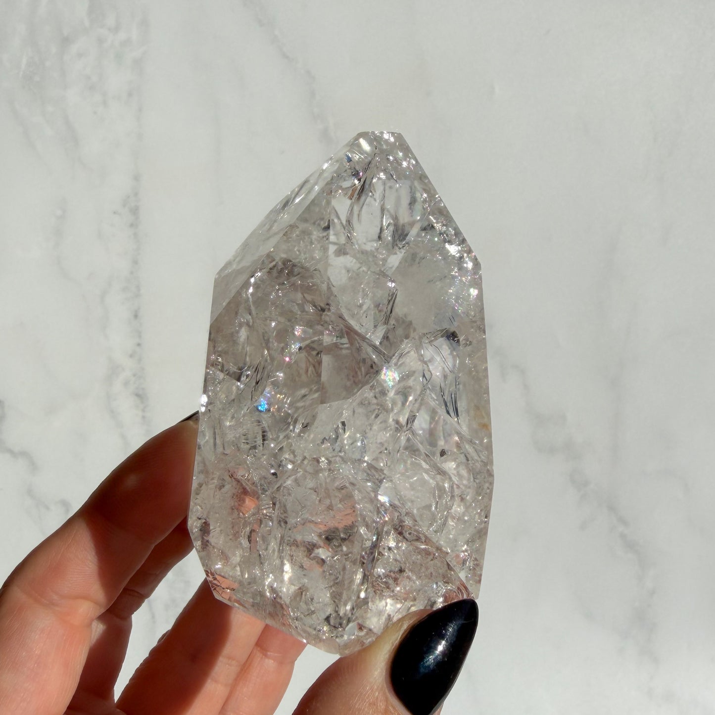 Fire & Ice Quartz Tower 01