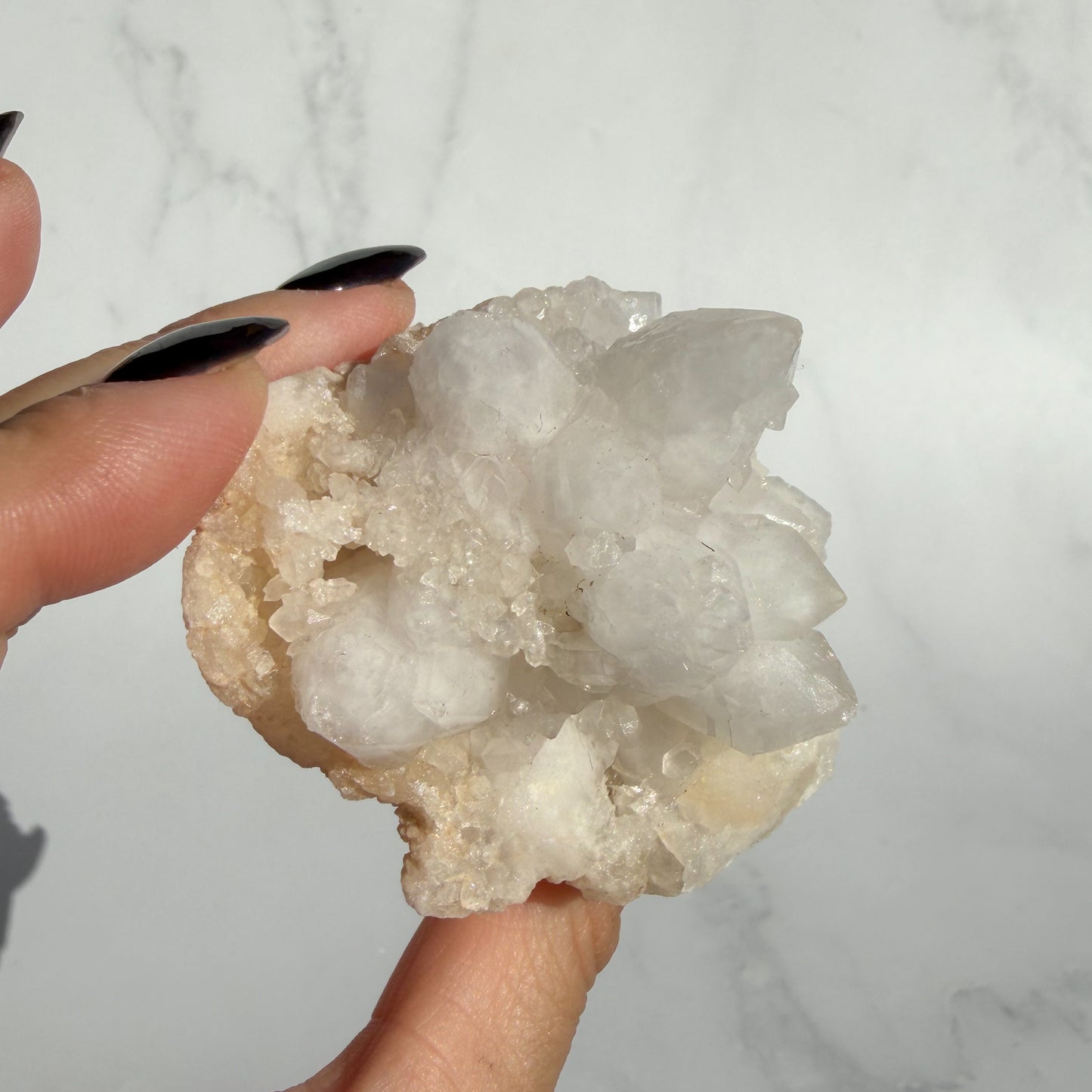 Moroccan White Quartz Cluster 03