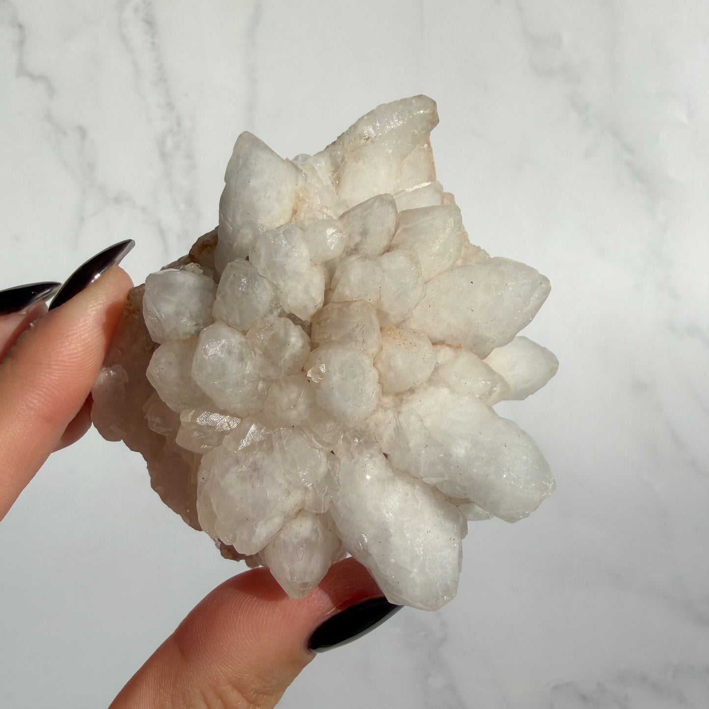 Moroccan White Quartz Cluster 02