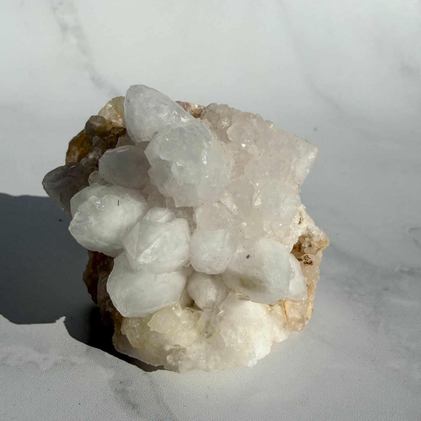 Moroccan White Quartz Cluster 03