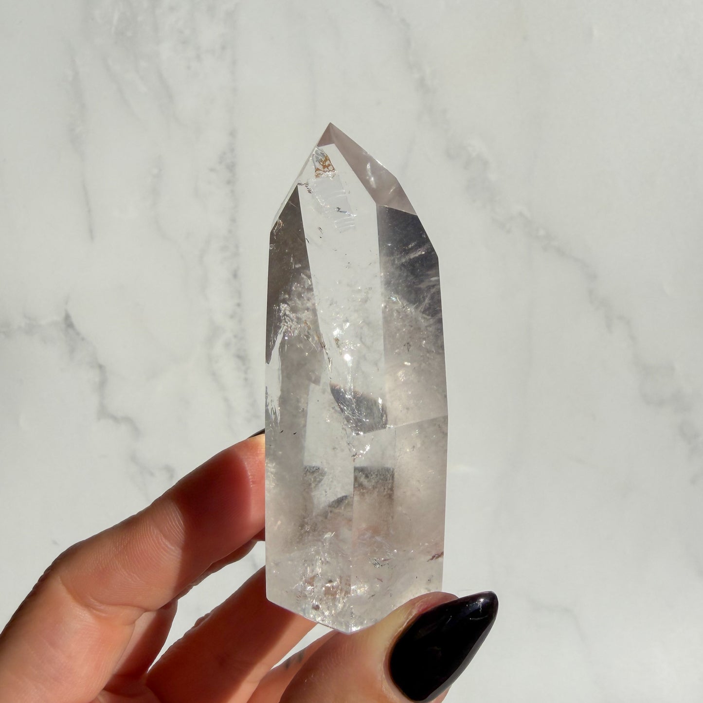 Clear Quartz Tower