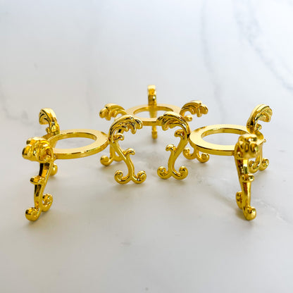 Gold Sphere Stand