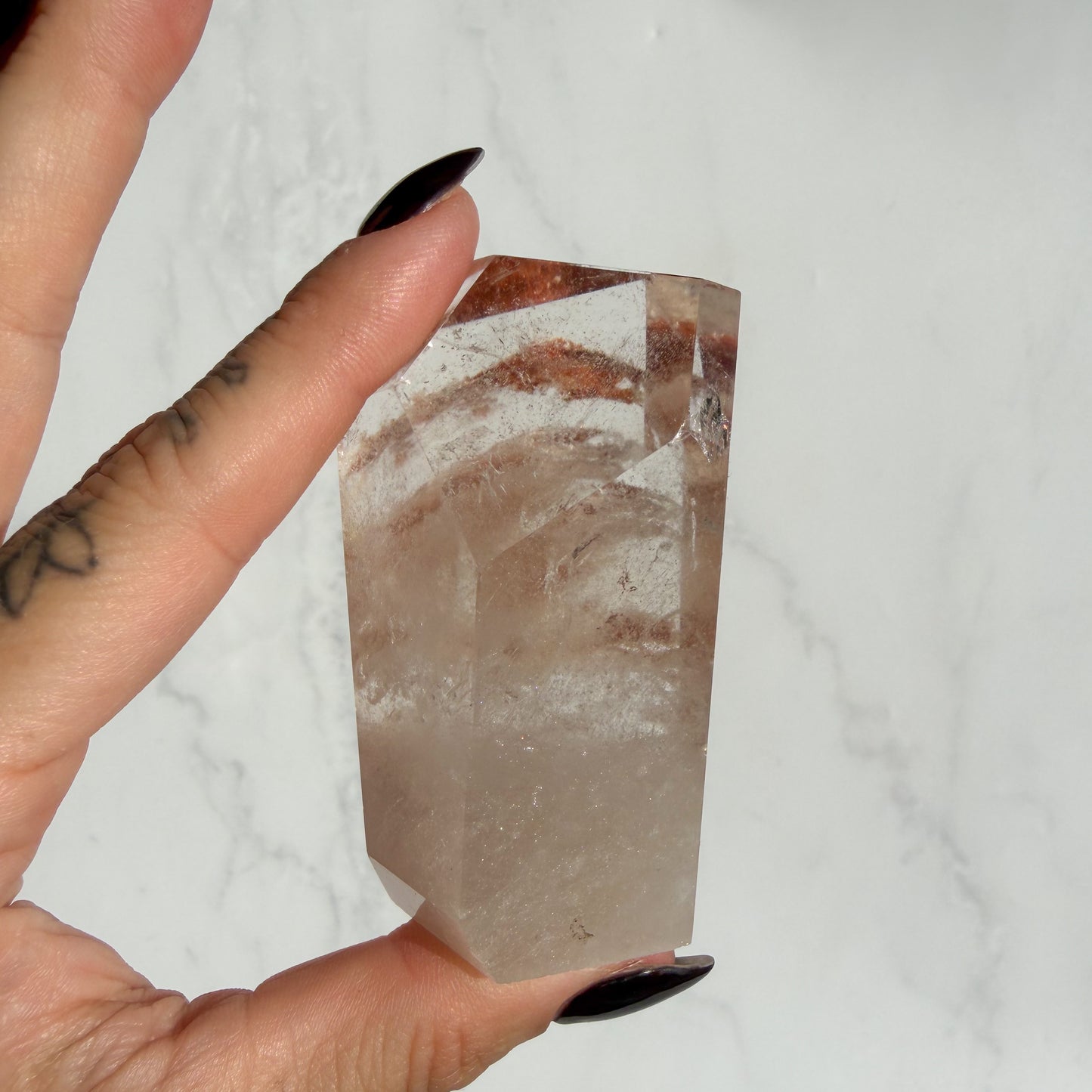 Included Phantom Quartz Freeform