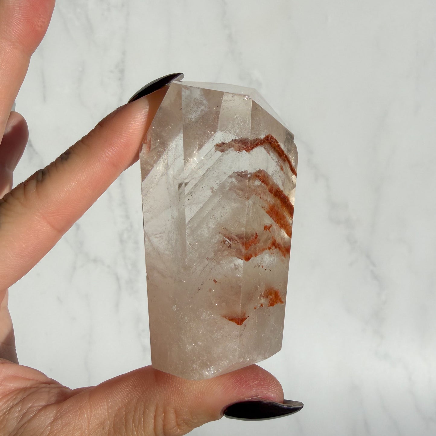 Included Phantom Quartz Freeform