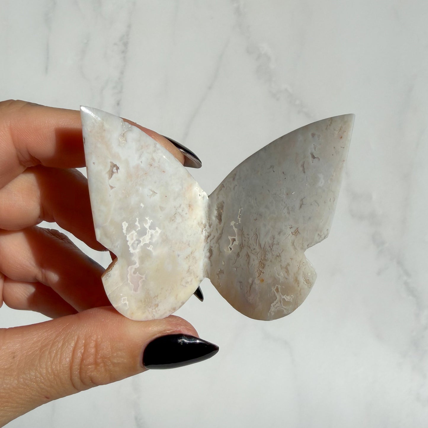 Indonesian Agate 3D Butterfly 01