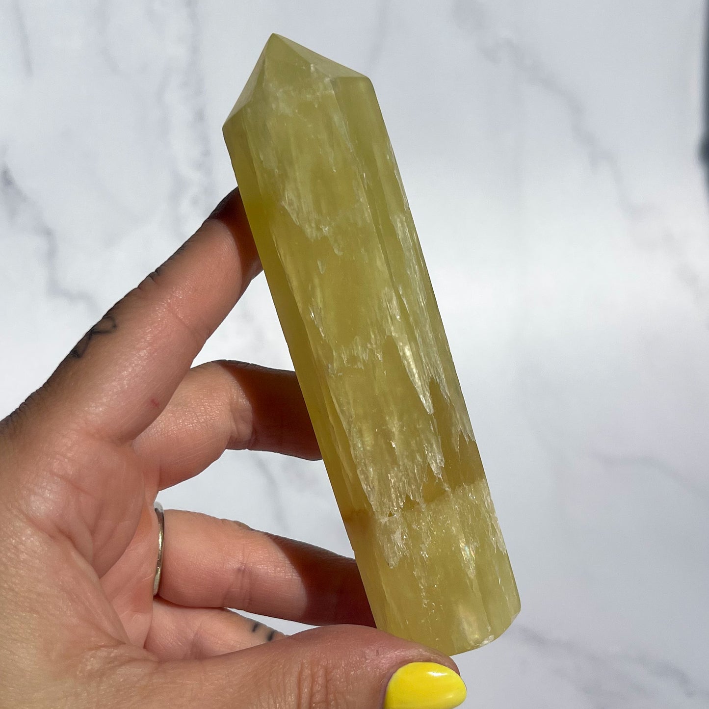 Lemon Calcite Tower 03