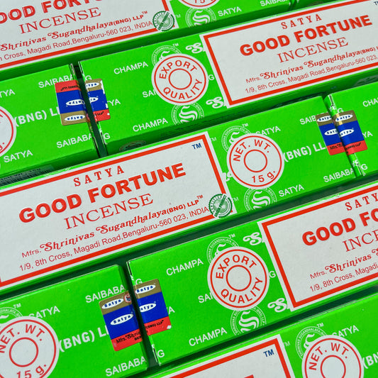 GOOD FORTUNE Satya Incense