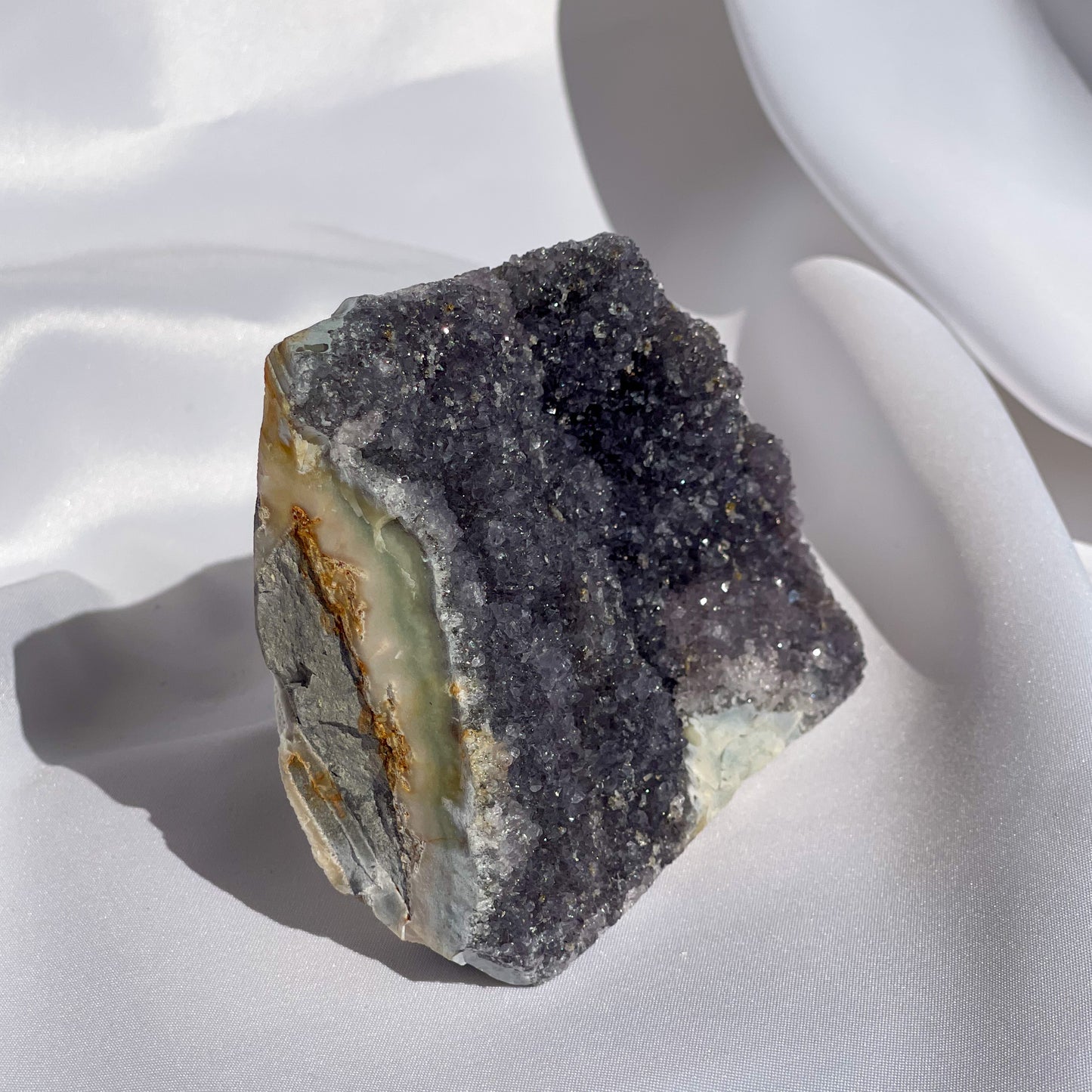 Amethyst Cut Base Cluster 04