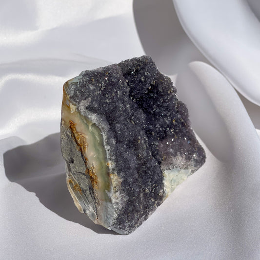 Amethyst Cut Base Cluster 04