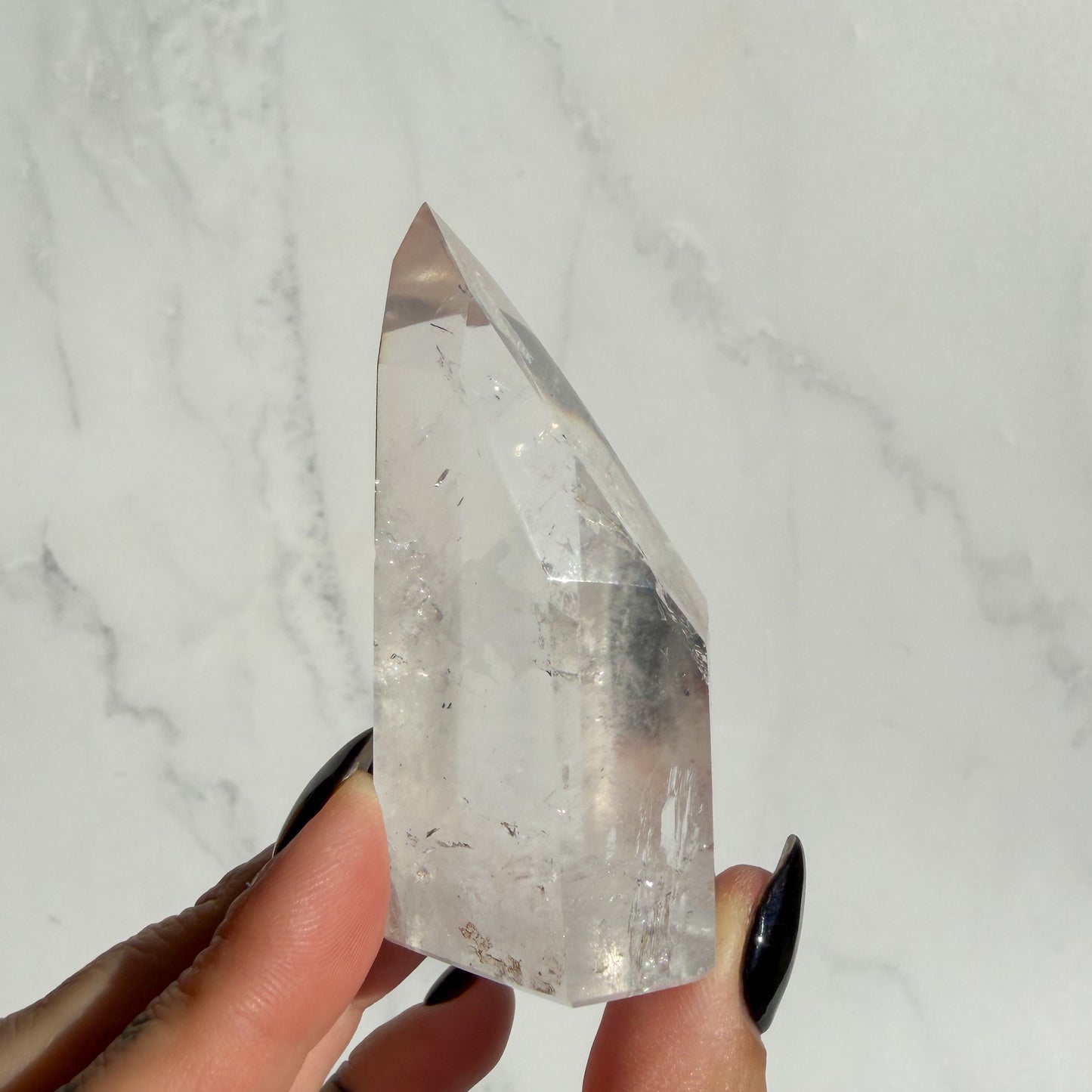 Clear Quartz Tower