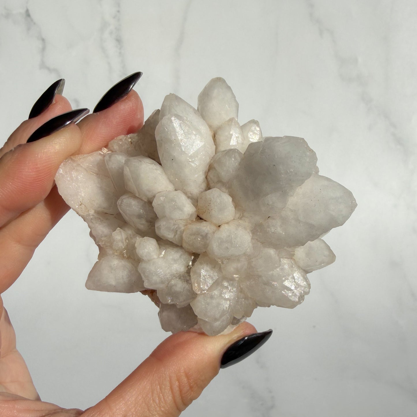 Moroccan White Quartz Cluster 02