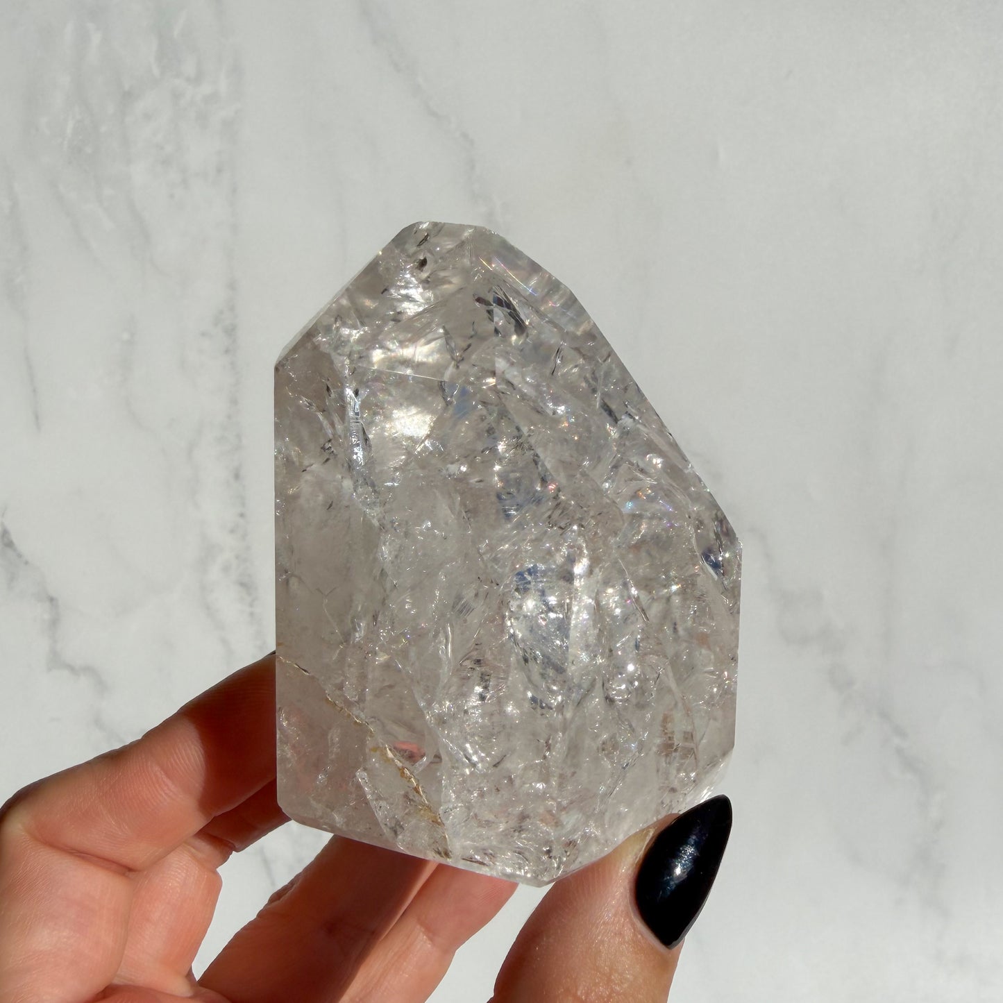 Fire & Ice Quartz Tower 01