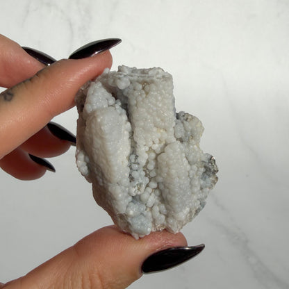 Botryoidal Chalcedony covered Danburite Cluster 03