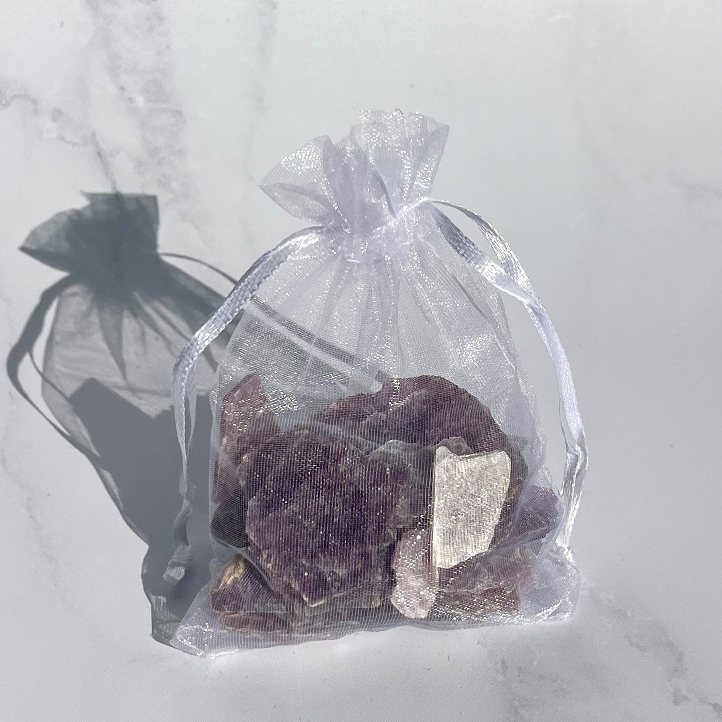 Lepidolite Slice Bags