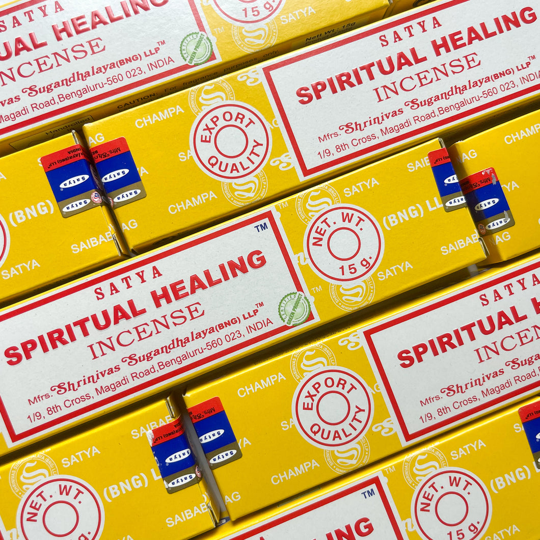 SPIRITUAL HEALING Satya Incense
