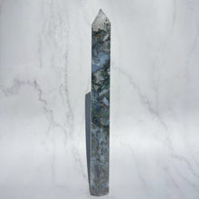 Load image into Gallery viewer, Moss Agate XL Tower
