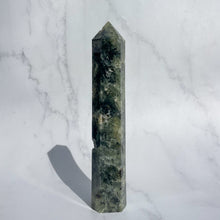 Load image into Gallery viewer, Prehnite &amp; Epidote Tower
