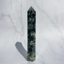 Load image into Gallery viewer, Prehnite &amp; Epidote Tower
