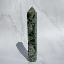 Load image into Gallery viewer, Prehnite &amp; Epidote Tower
