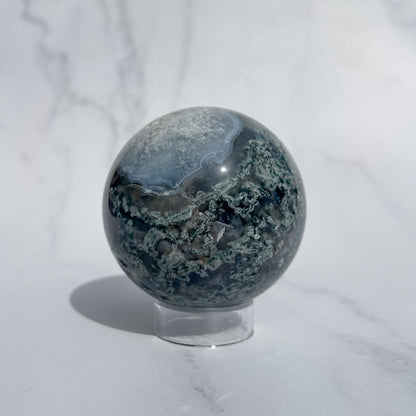 Moss Agate Sphere 07
