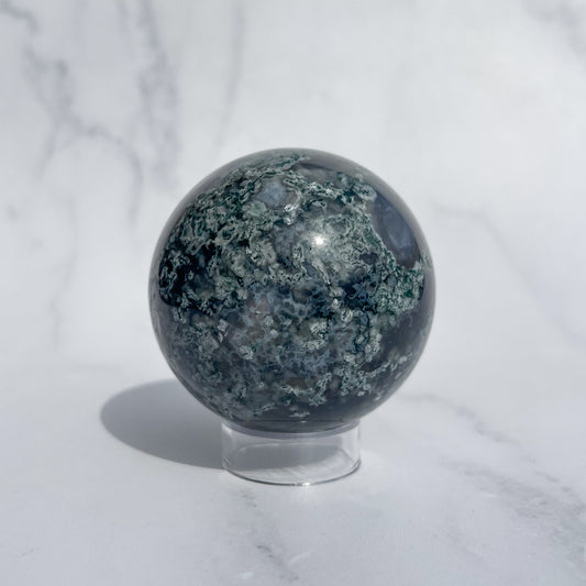 Moss Agate Sphere 07