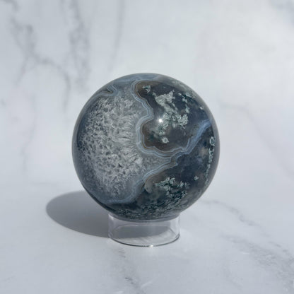 Moss Agate Sphere 07