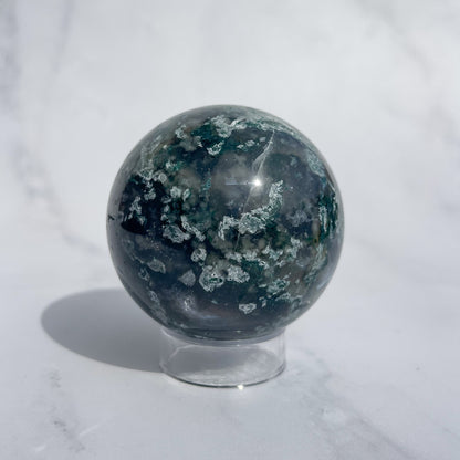 Moss Agate Sphere 06