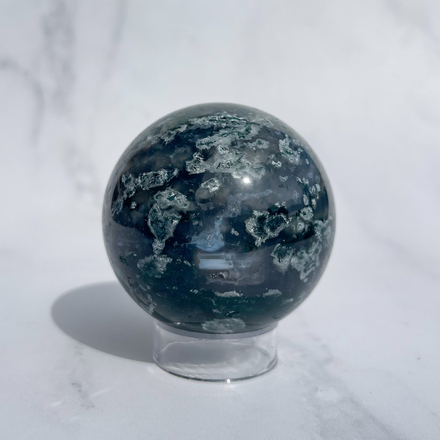 Moss Agate Sphere 06
