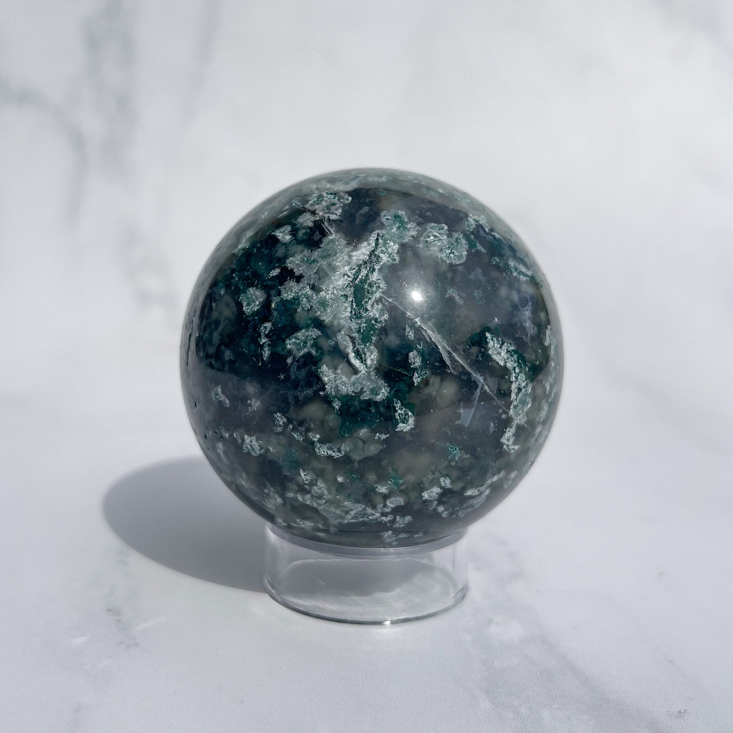 Moss Agate Sphere 06