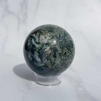 Moss Agate Sphere 05