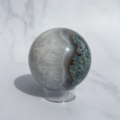 Moss Agate Sphere 01