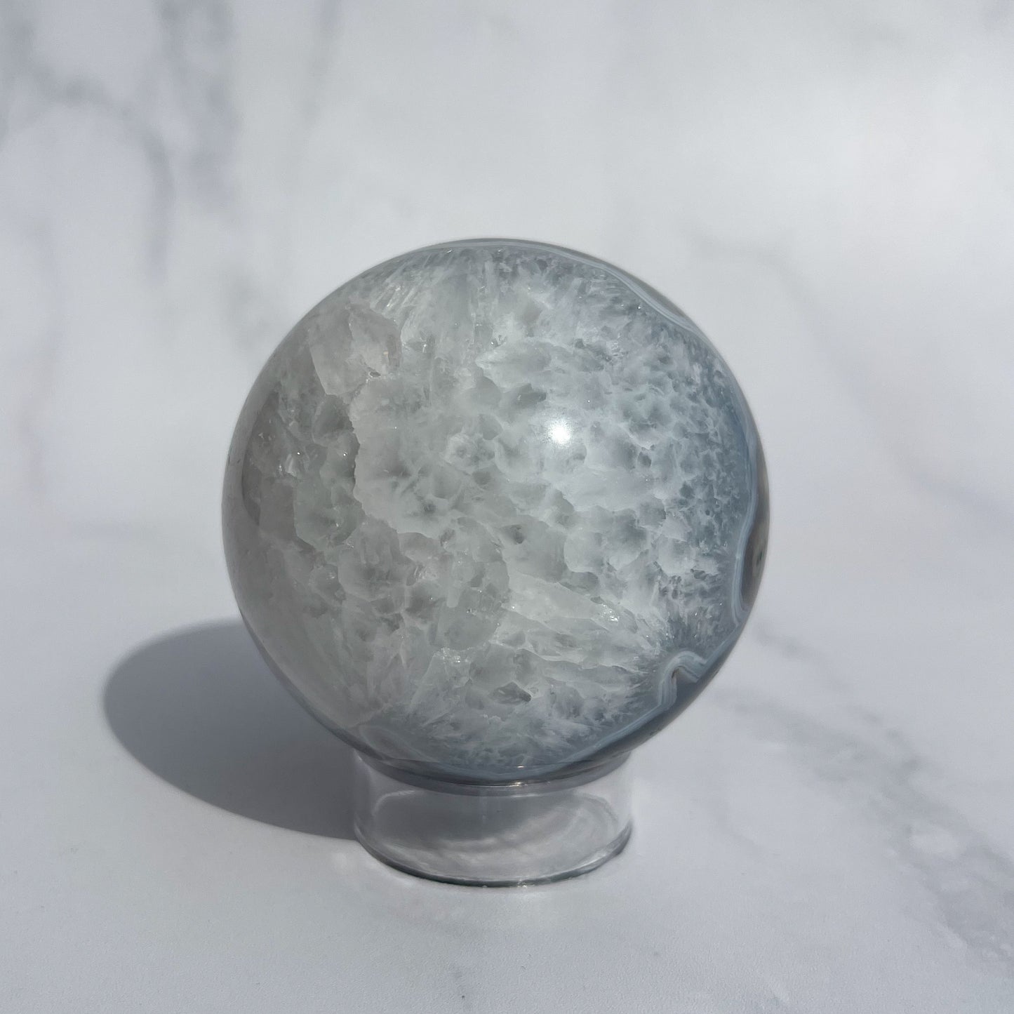 Moss Agate Sphere 01