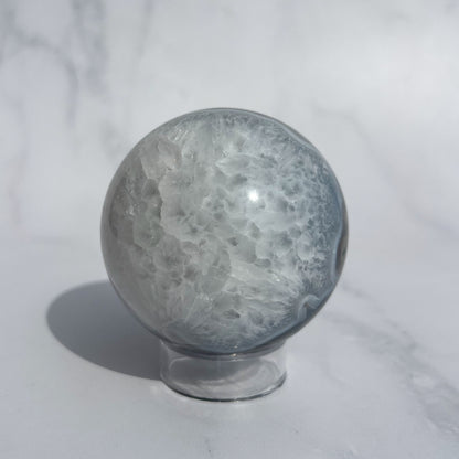 Moss Agate Sphere 01