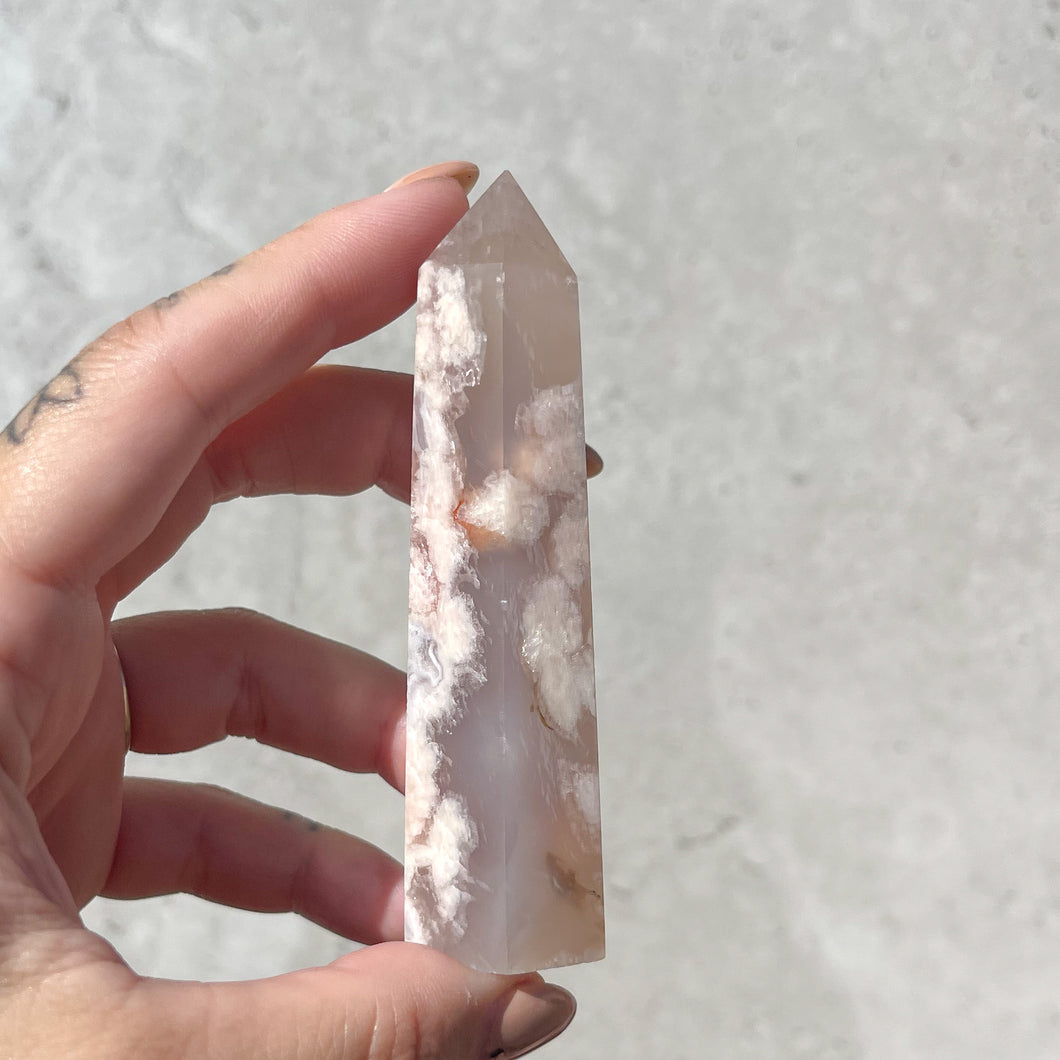 Flower Agate Tower 08