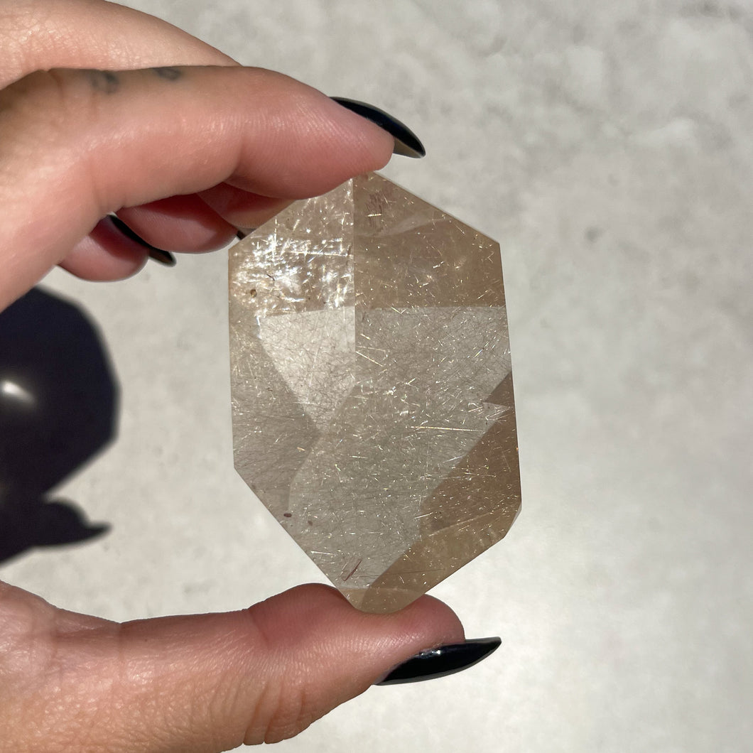 Angel Hair Rutile Quartz Freeform