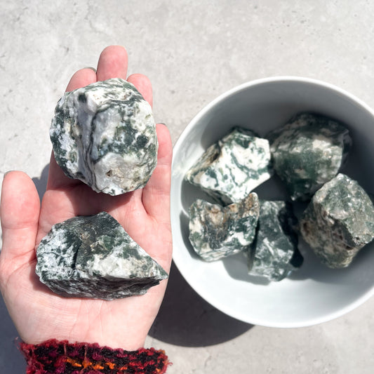 Tree Agate Rough - Medium