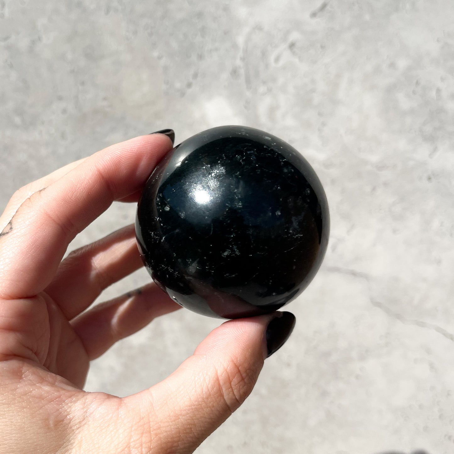 Moss Agate Sphere 02