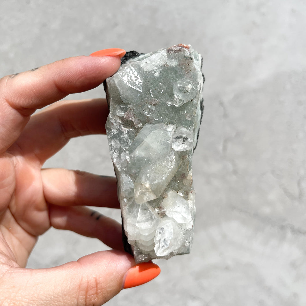 Apophyllite Cluster N01